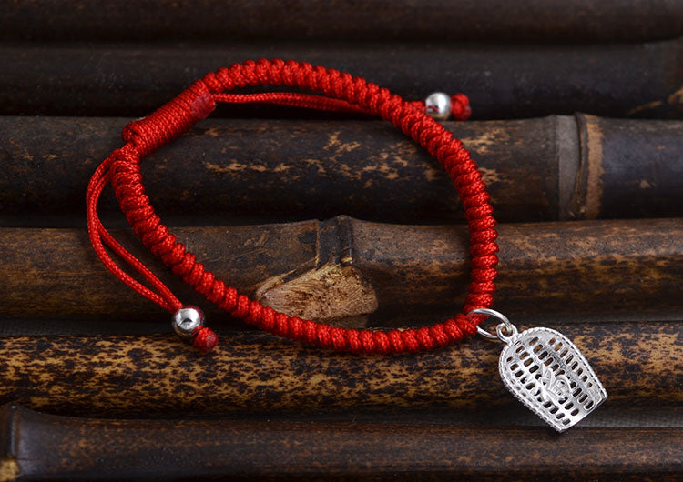 Pendentif à breloque pelle à poussière en argent sterling S925