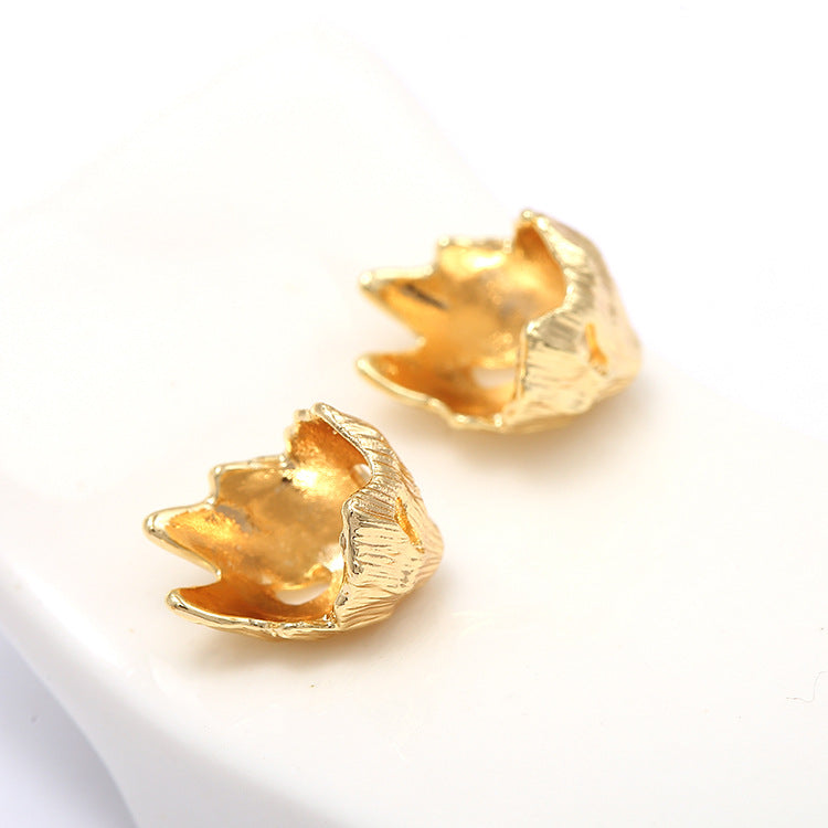 10 capuchons de perles florales, tasse 14K GF, entretoise de perles de charme
