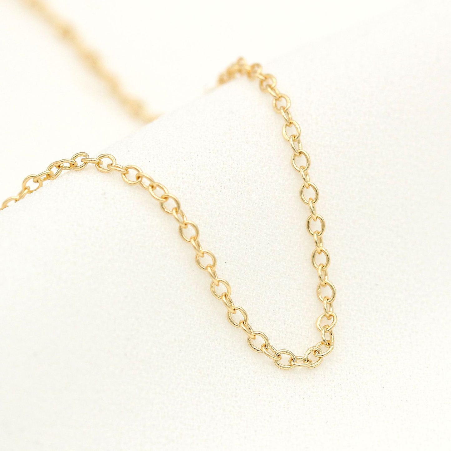 5 Meters Oval Link Cable Chain 14K GF