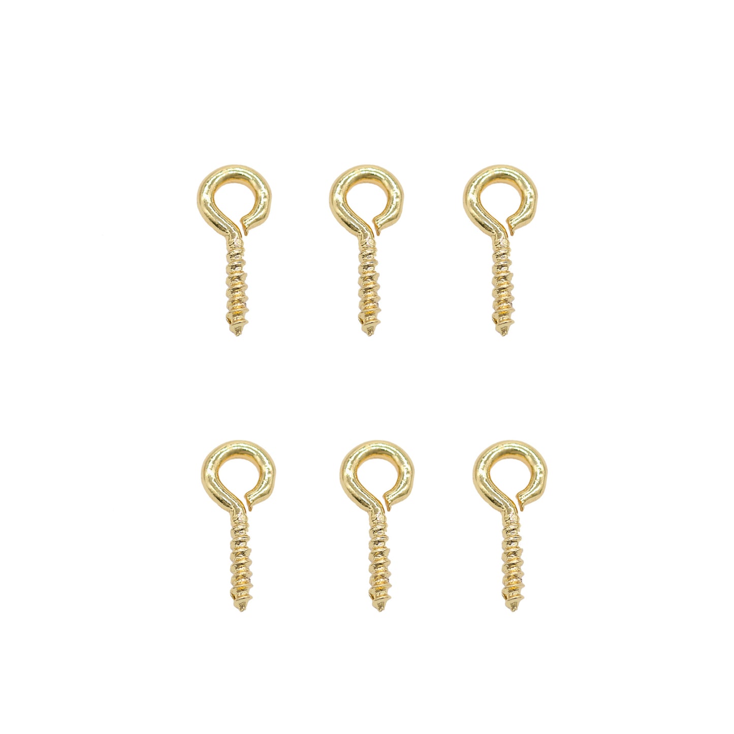 20 broches à œil à vis, broches en liège, connecteur d'anneaux supérieurs de pendentif 14K GF