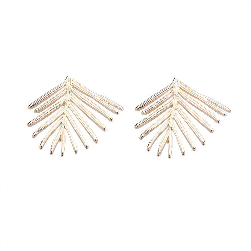 20 Blatt-Ohrstecker mit Öse, 14-karätiges GF-Ohrring