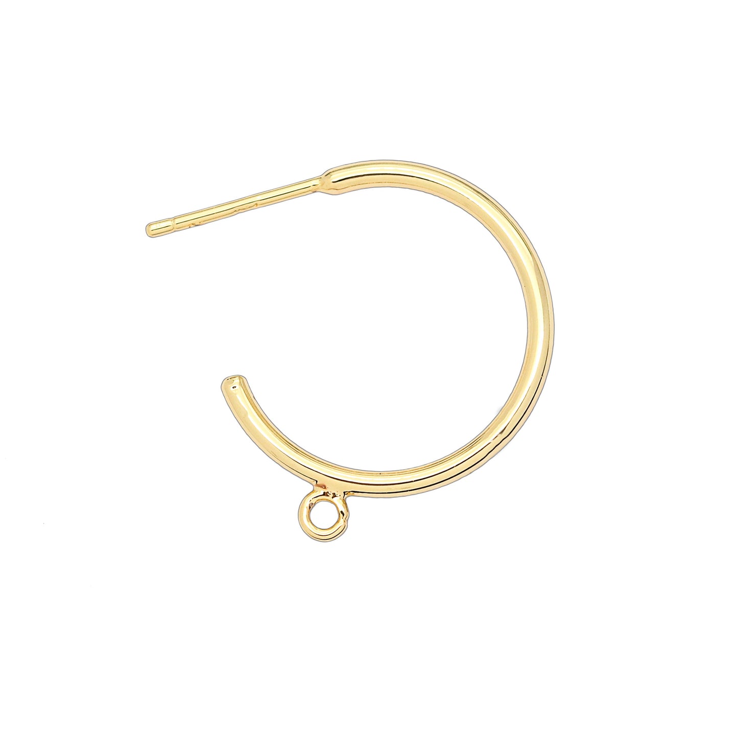20 boucles d'oreilles demi-cercle avec boucle 14K GF Earing
