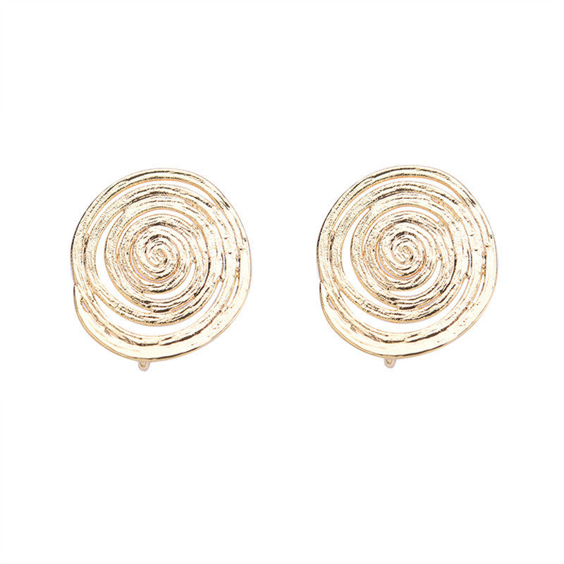 20 boucles d'oreilles rondes en spirale avec boucle 14K GF Earing
