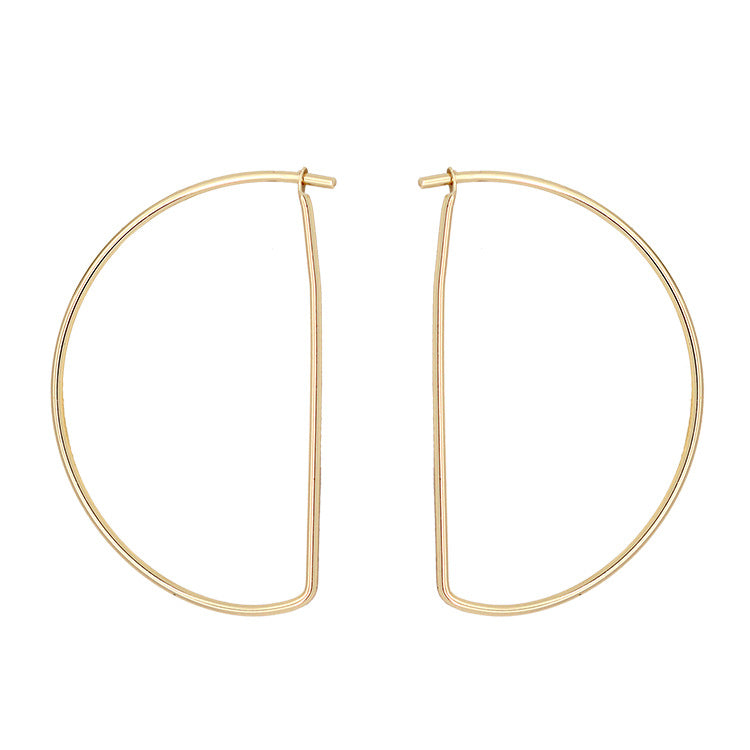 20 pendentifs à breloque demi-cercle ouvrant uni 14K GF