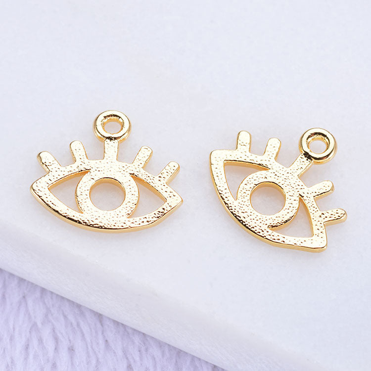 Pendentif à breloque 20 yeux 14K GF