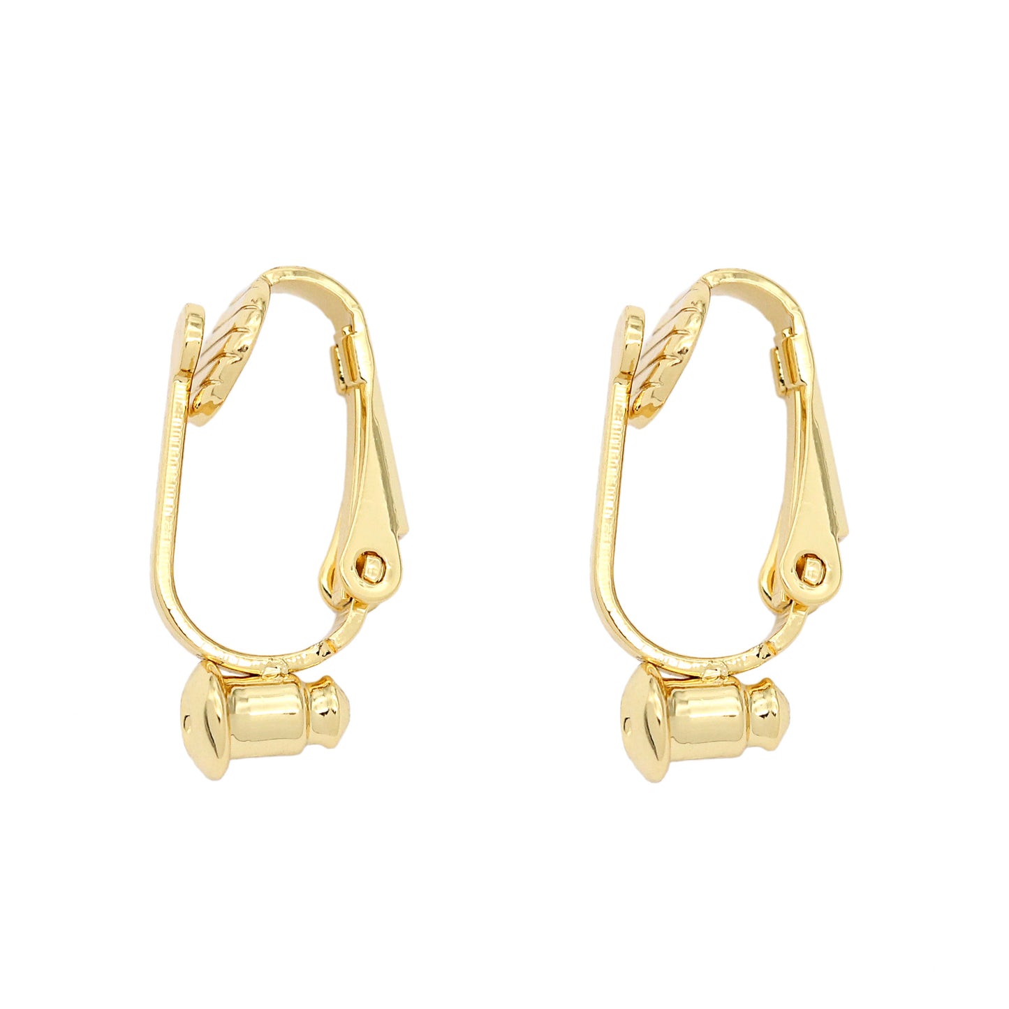 Clips d'oreille à 4 boutons avec boucle d'oreille sans perçage 14K GF