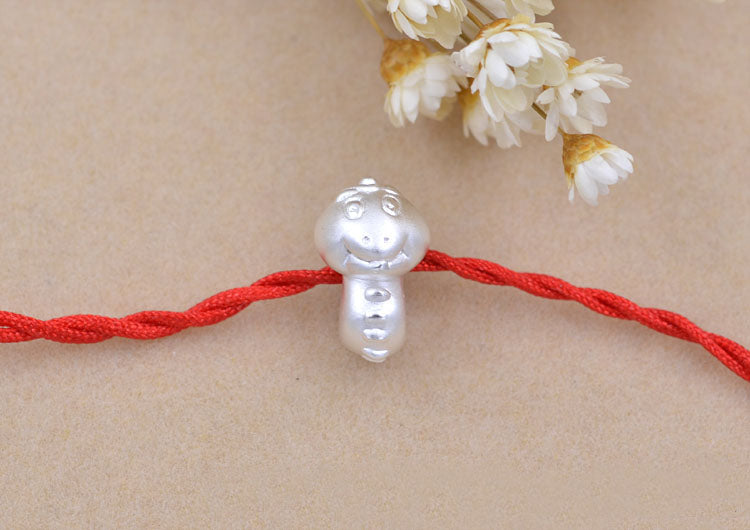 Sterling Silver Carved Chinese Zodiac Bead Spacer S990 Finding