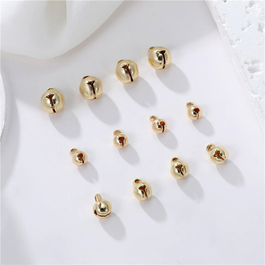 10 pendentif à breloque petite cloche 14K GF
