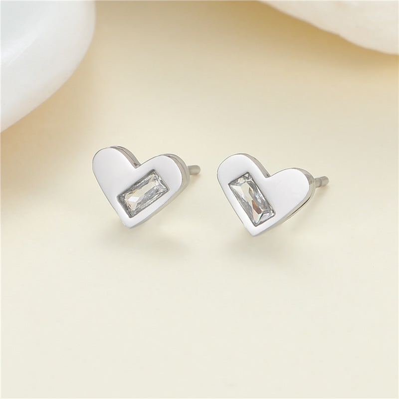 4 Émail Époxy Trèfle à quatre feuilles Orange Pastèque Floral Papillon Carré Coeur Cactus Boucles d’oreilles à tige 14K GF Strass Embelli Boucle d’oreille