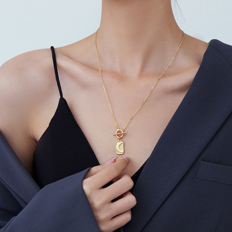 2 Blumen Kreuz Herz Rechteck Tarot Karte Charm Kabel Schlange Singapur Kette Halskette Strass verziert 14K GF Choker