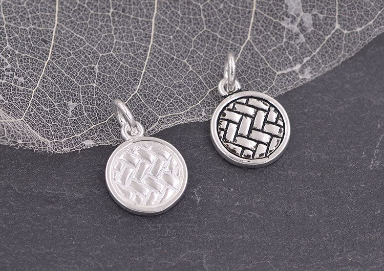 Pendentif à breloque minuscule en argent sterling S925