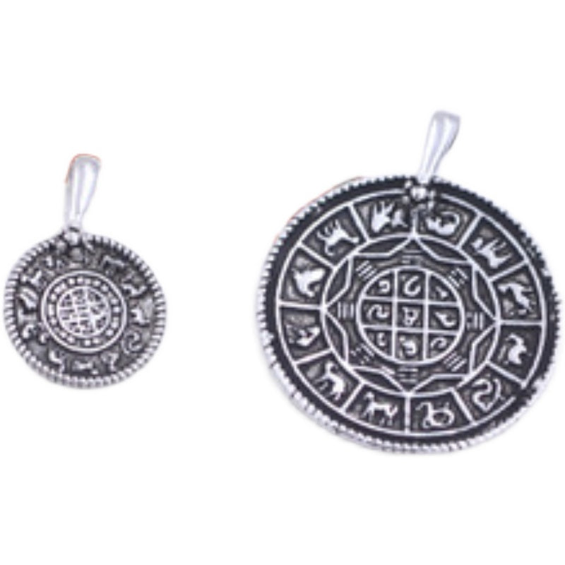 Sterling Silver Zodiac Gossip Charm Pendant S925 Finding