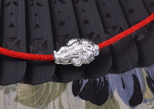 Perle de chou chinois en argent sterling S990