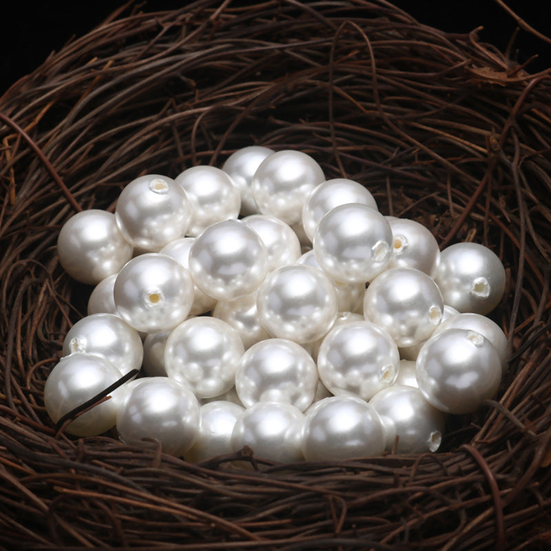 High Quality 8MM 10MM 12MM 14MM Round White South Sea Shell Pearl Pendant