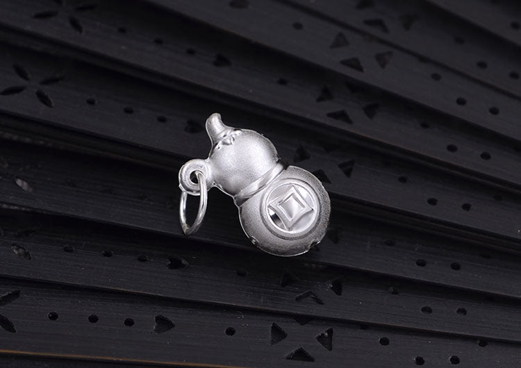 Pendentif à breloque gourde en argent sterling S990