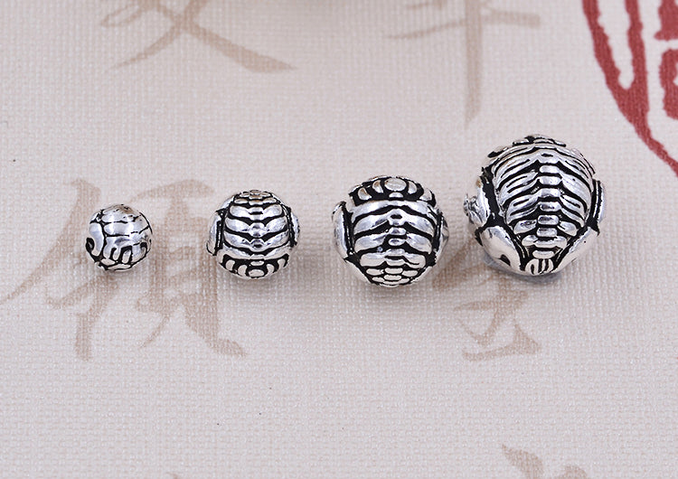 Sterling Silver Lion Bead Spacer S925 Finding