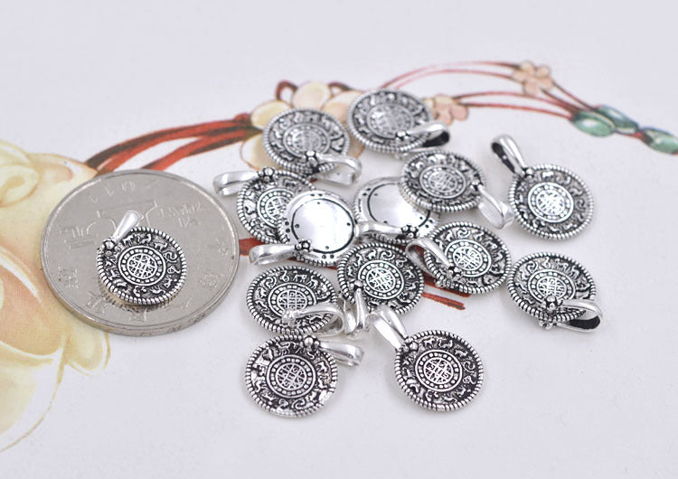 Sterling Silver Zodiac Gossip Charm Pendant S925 Finding