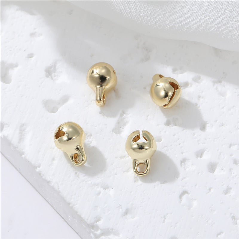 10 pendentif à breloque petite cloche 14K GF