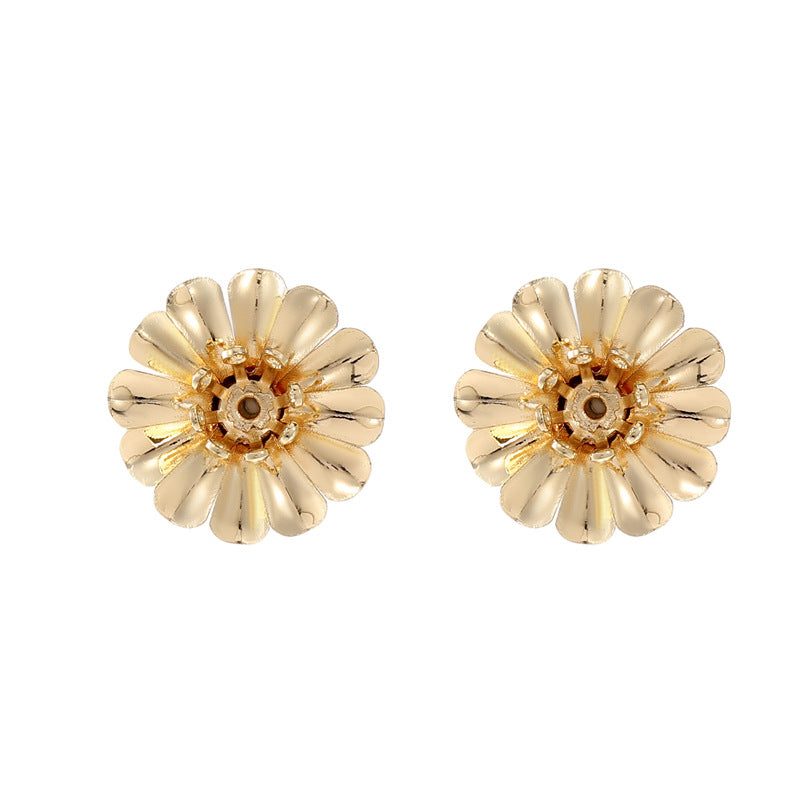 2 Coupe de capuchon de perles florales 14K GF Charm Beadwork Spacer