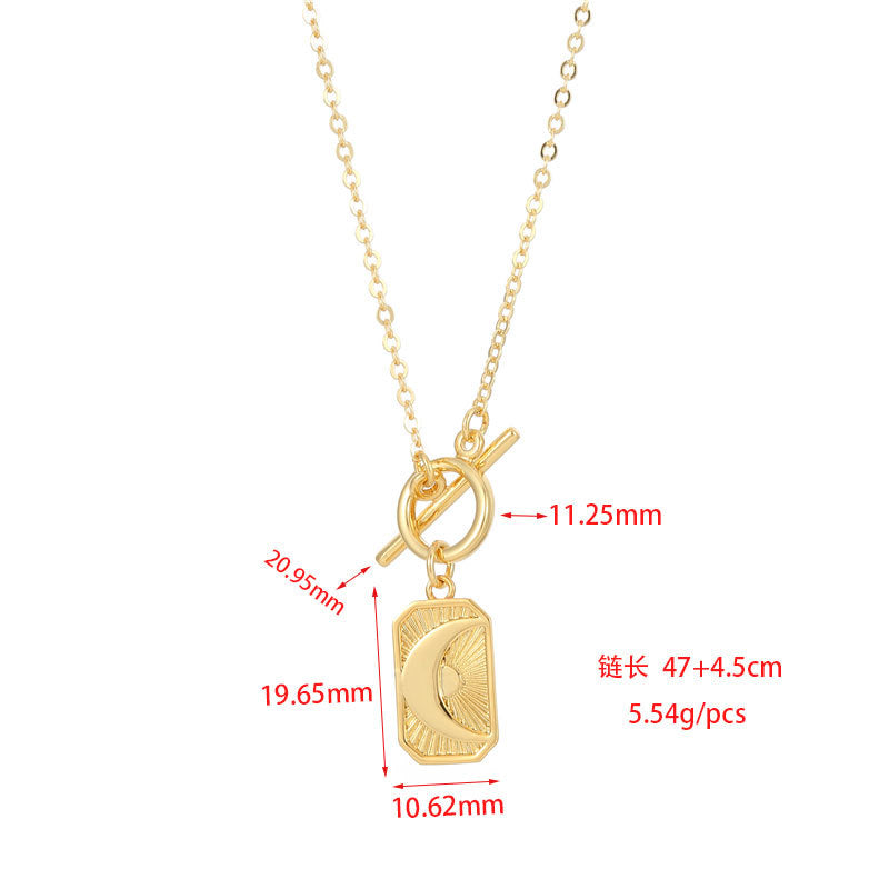 2 Blumen Kreuz Herz Rechteck Tarot Karte Charm Kabel Schlange Singapur Kette Halskette Strass verziert 14K GF Choker