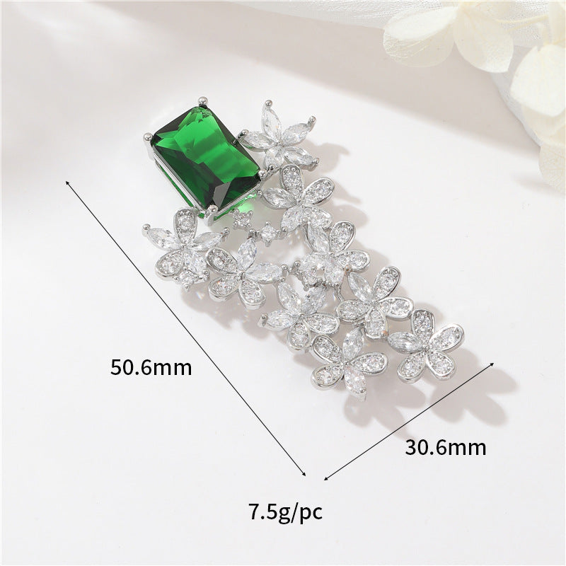 2 Schleife, Schmetterling, Blumen-Karabinerverschluss, Muschel-Strasssteinverzierung, 14-karätige GF-Federschnallenverschlüsse, Verbinder