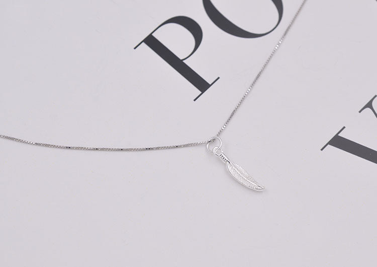 Collier en Y réglable en argent sterling avec fermoir mousqueton à ressort rond