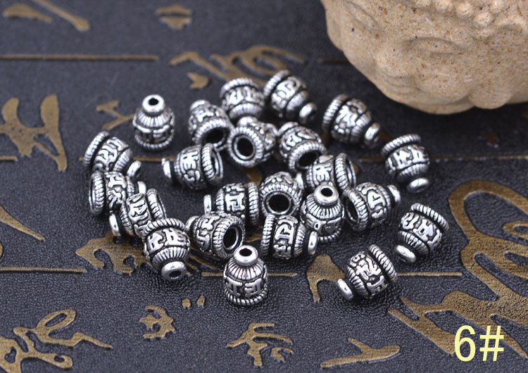 Sterling Silver Enamel Epoxy Cone Bead Spacer S925 Finding