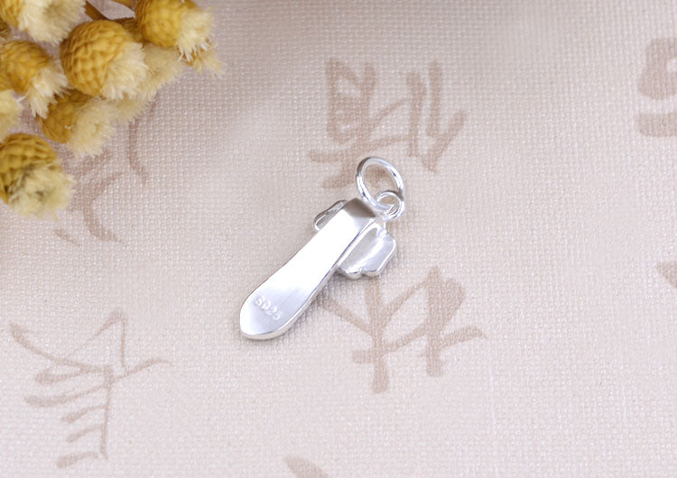 Pendentif à breloque Ruyi en argent Sterling émail époxy, recherche S925