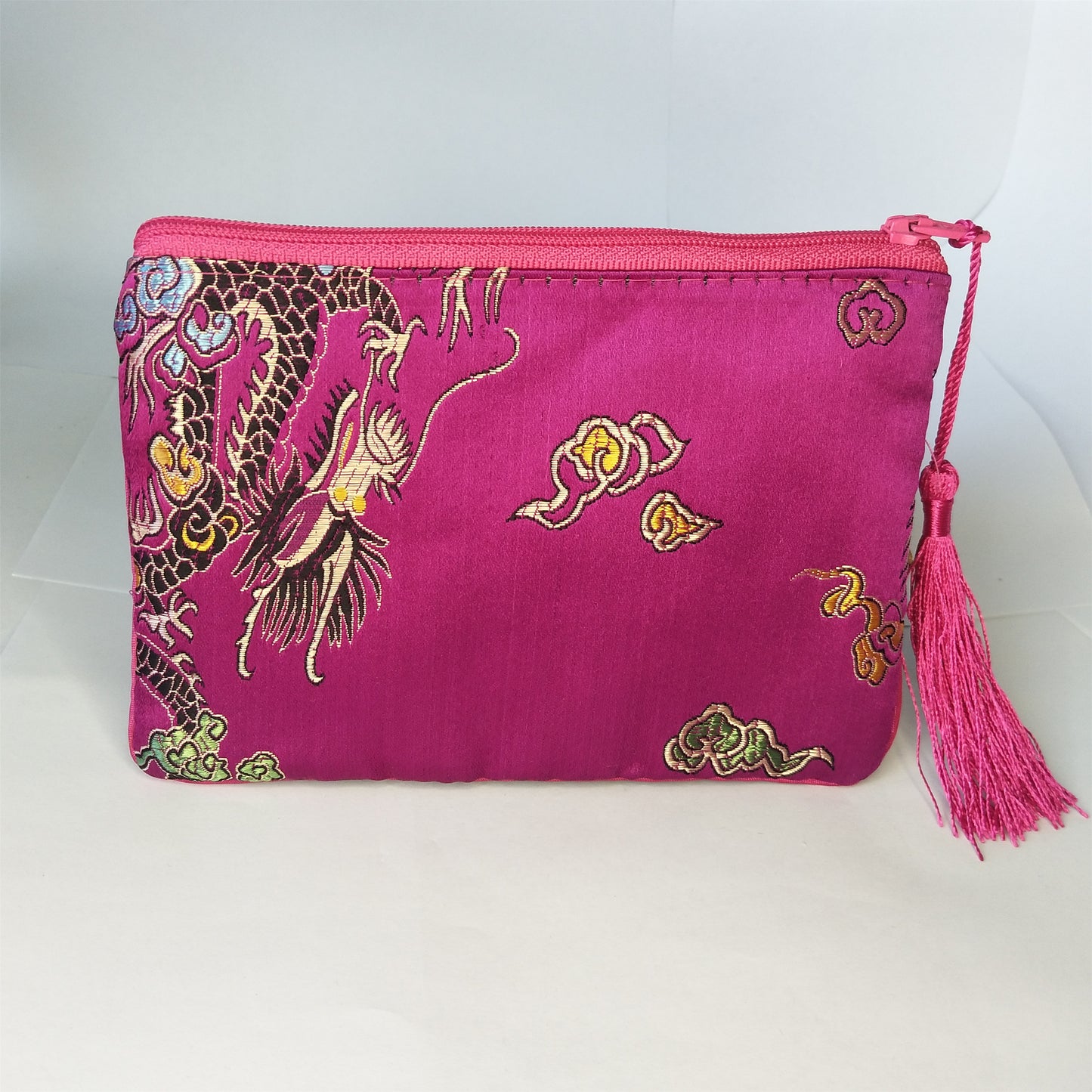 10,2 x 15,2 cm bunte chinesische Seidenbeutel, Taschengeld, Münzen, Beutel mit Reißverschluss, viele traditionelle Verpackungsbeutel für Schmuck, Geschenke