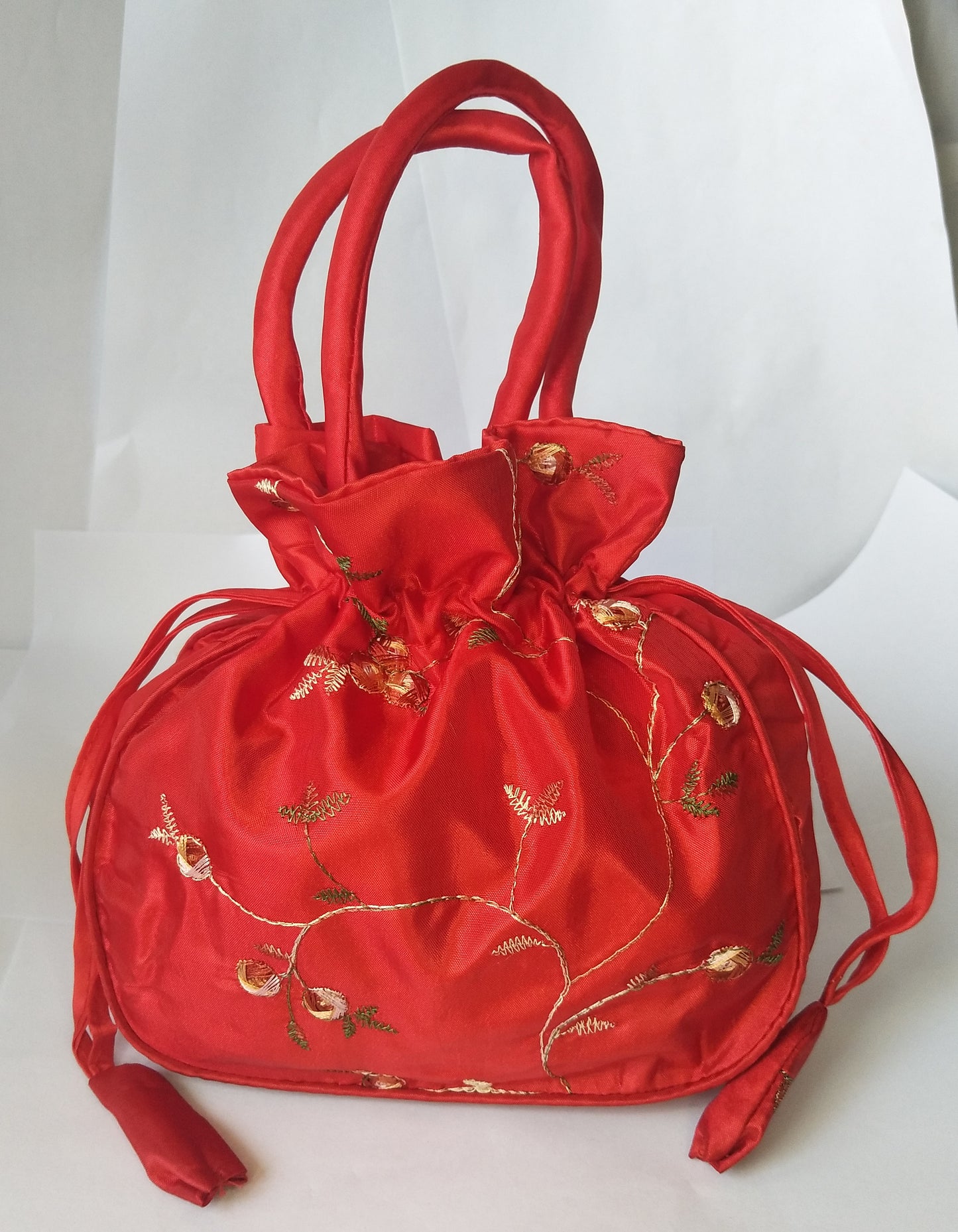 8x8" Colorful Chinese Silk Pouches Pocket Money Coins HandBags Drawstring Grab Bag lot Traditional Packaging Bags for Jewelry Gifts