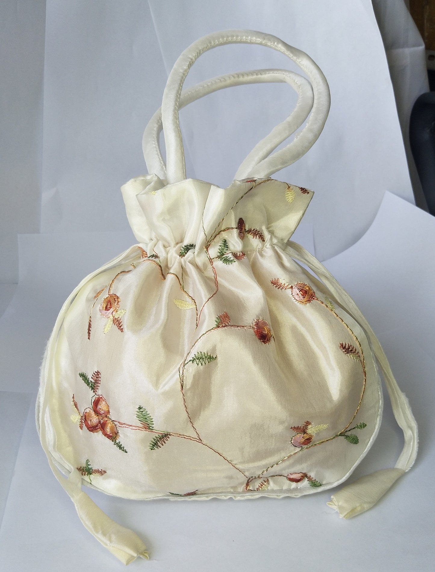 8x8" Colorful Chinese Silk Pouches Pocket Money Coins HandBags Drawstring Grab Bag lot Traditional Packaging Bags for Jewelry Gifts