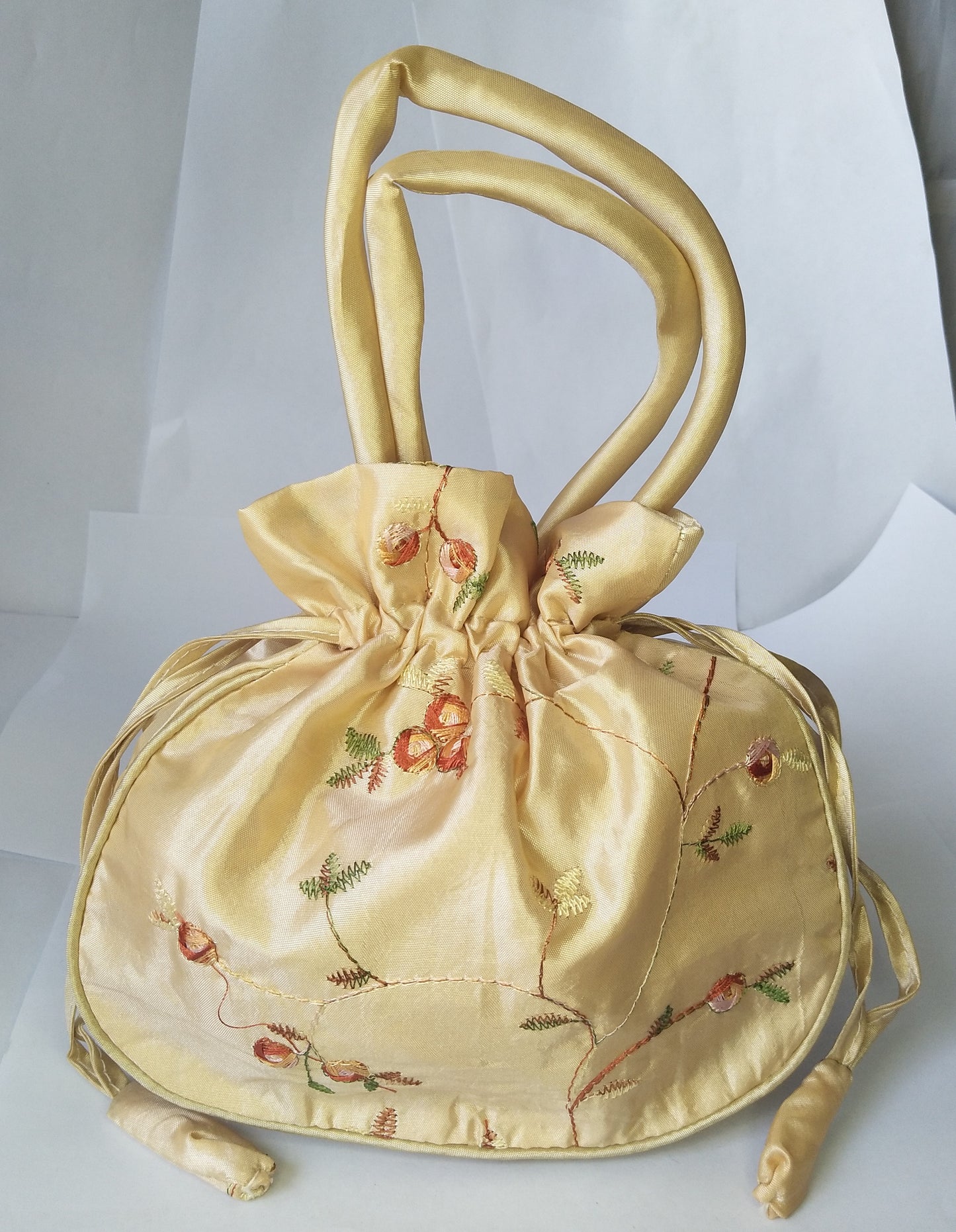 8x8" Colorful Chinese Silk Pouches Pocket Money Coins HandBags Drawstring Grab Bag lot Traditional Packaging Bags for Jewelry Gifts