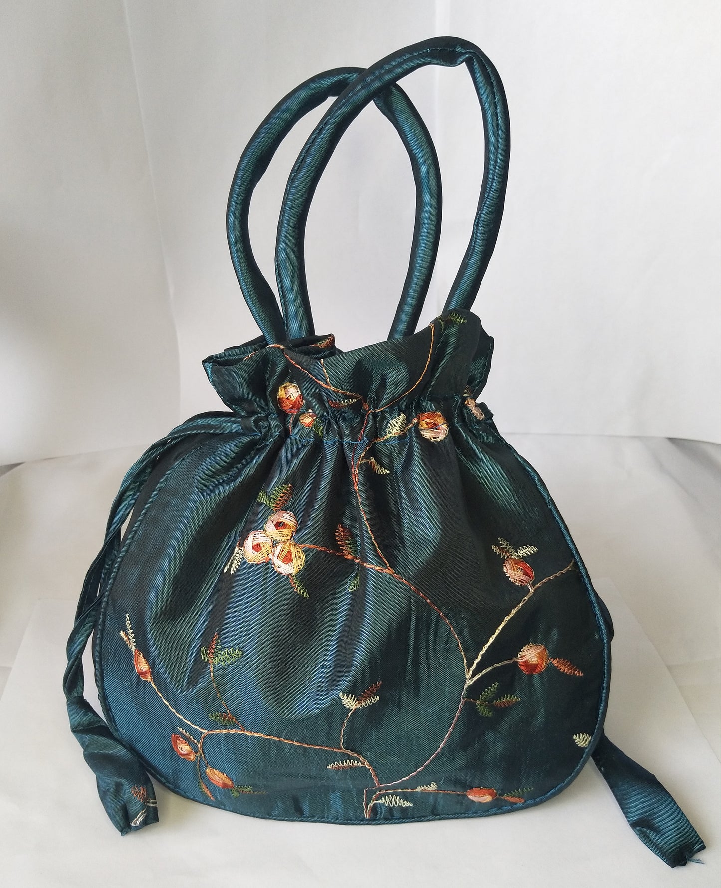 8x8" Colorful Chinese Silk Pouches Pocket Money Coins HandBags Drawstring Grab Bag lot Traditional Packaging Bags for Jewelry Gifts