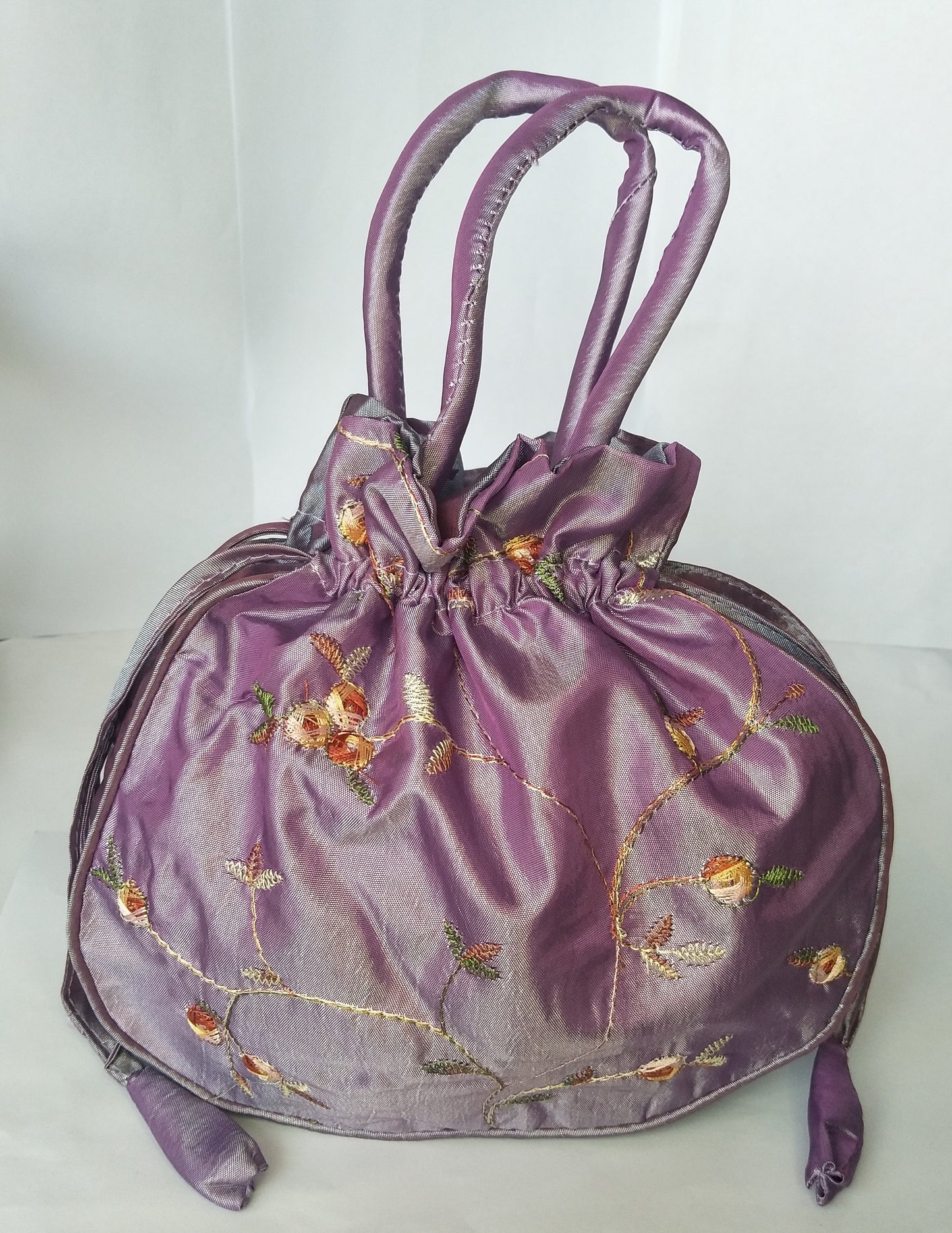 8x8" Colorful Chinese Silk Pouches Pocket Money Coins HandBags Drawstring Grab Bag lot Traditional Packaging Bags for Jewelry Gifts