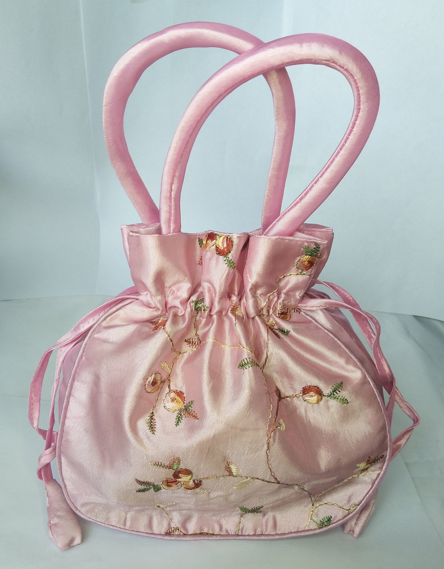 8x8" Colorful Chinese Silk Pouches Pocket Money Coins HandBags Drawstring Grab Bag lot Traditional Packaging Bags for Jewelry Gifts