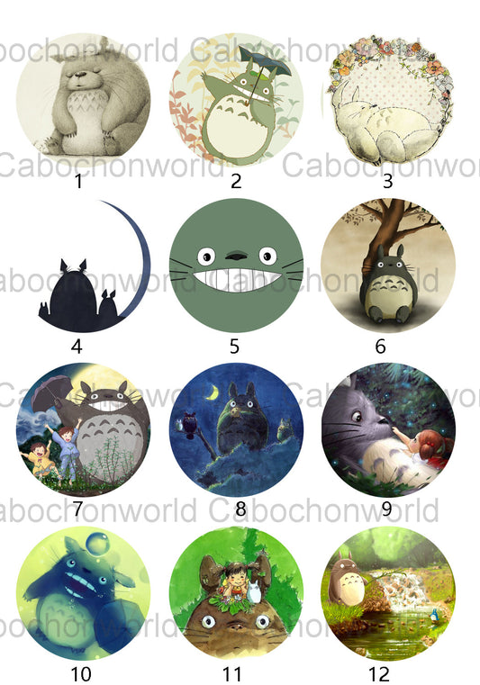 Collection de cabochons Totoro CW0481