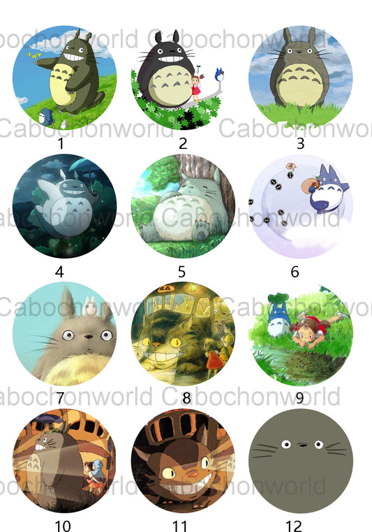 Collection de cabochons Totoro CW0482