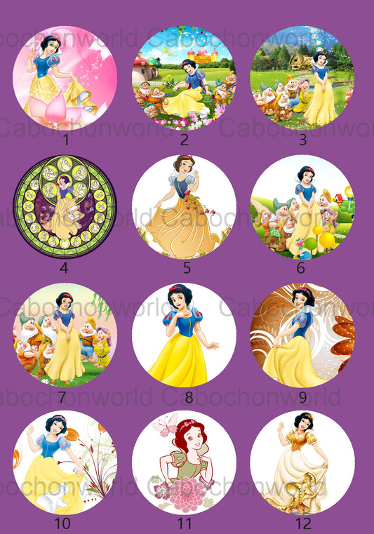 Collection Cabochon Blanche Neige CW0629