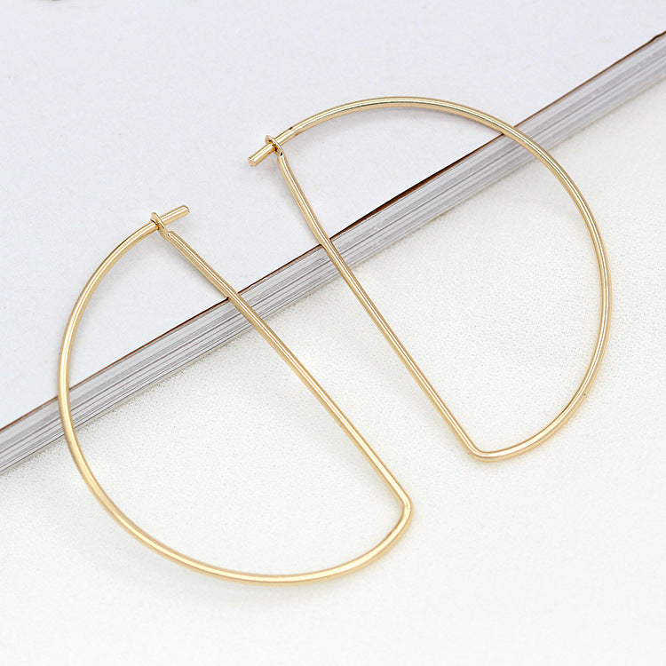20 pendentifs à breloque demi-cercle ouvrant uni 14K GF