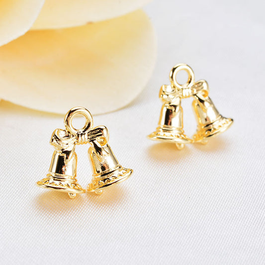 20 pendentif à breloque Jingle Bell 14K GF