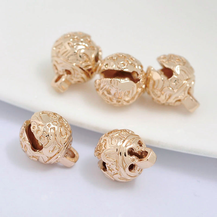 20 pendentif à breloque cloche nuage 14K GF