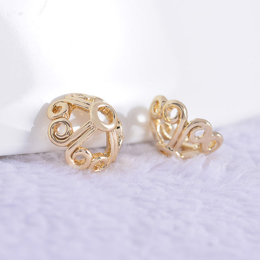 20 capuchons de perles florales, tasse 14K GF, entretoise de perles de charme