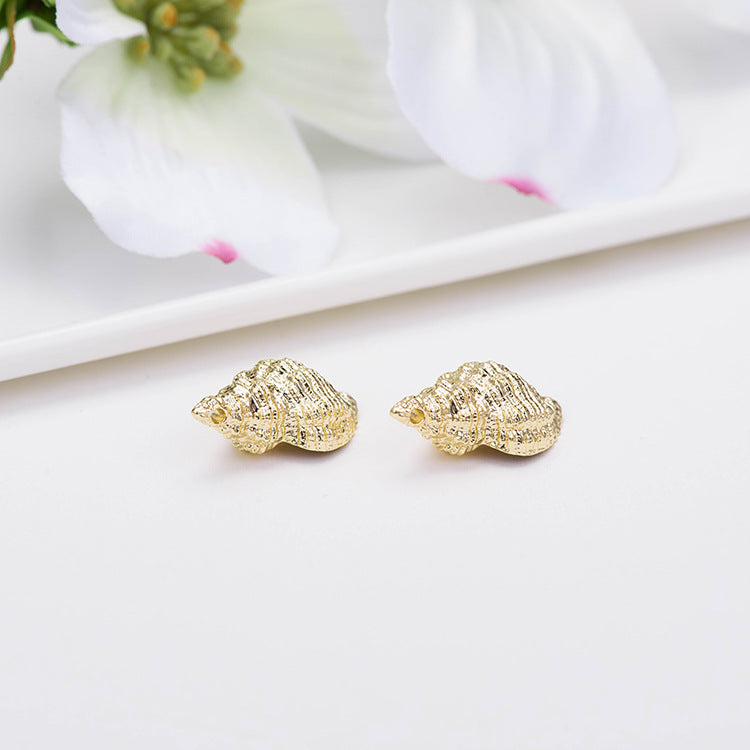 2 pendentifs à breloque conque 14K GF