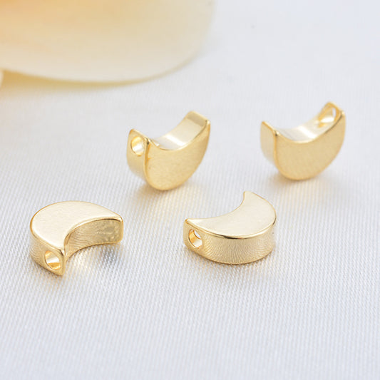 50 pendentif à breloque petite nouvelle lune 14K GF