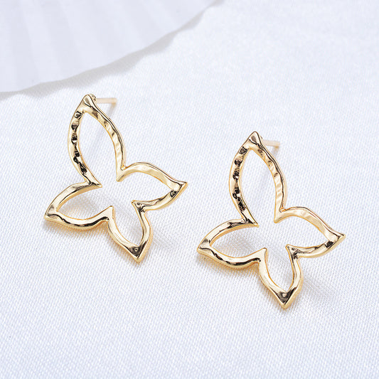 20 boucles d'oreilles papillon 14K GF