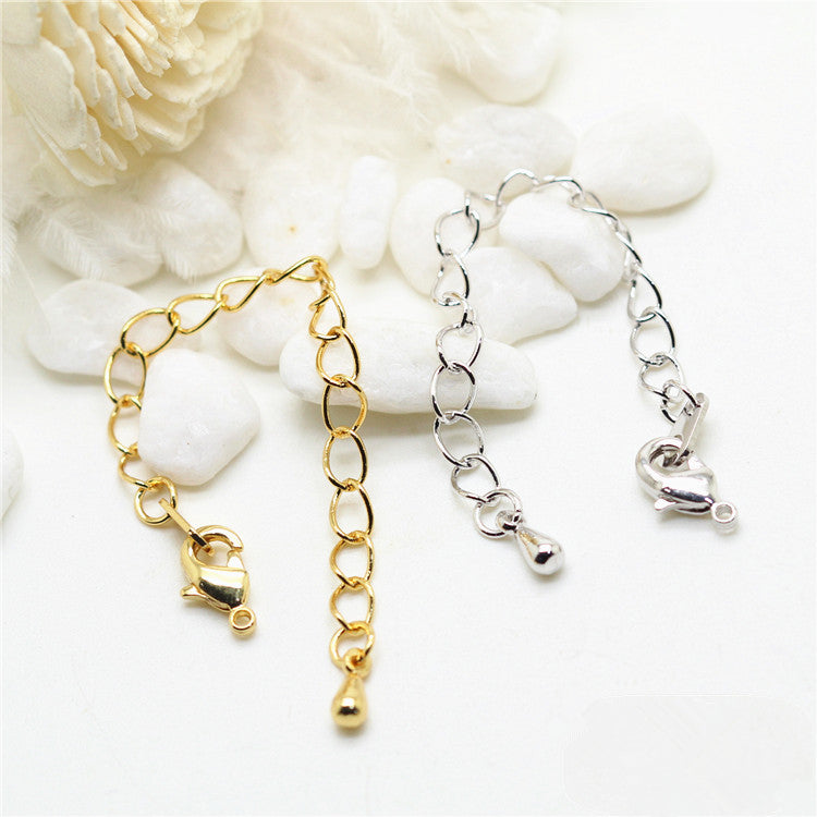 50 3 "chaîne étendue 14K GF chaîne d'extension à maillons ovales avec fermoir queue tombante pour Bracelet et collier