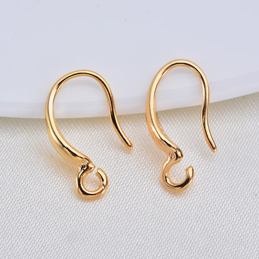 100 boucles d'oreilles à crochet uni 14K GF