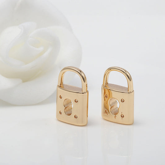 10 Pendentif à breloque de verrouillage de longévité 14K GF