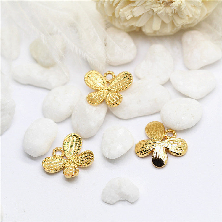 30 pendentif à breloque papillon 14K GF