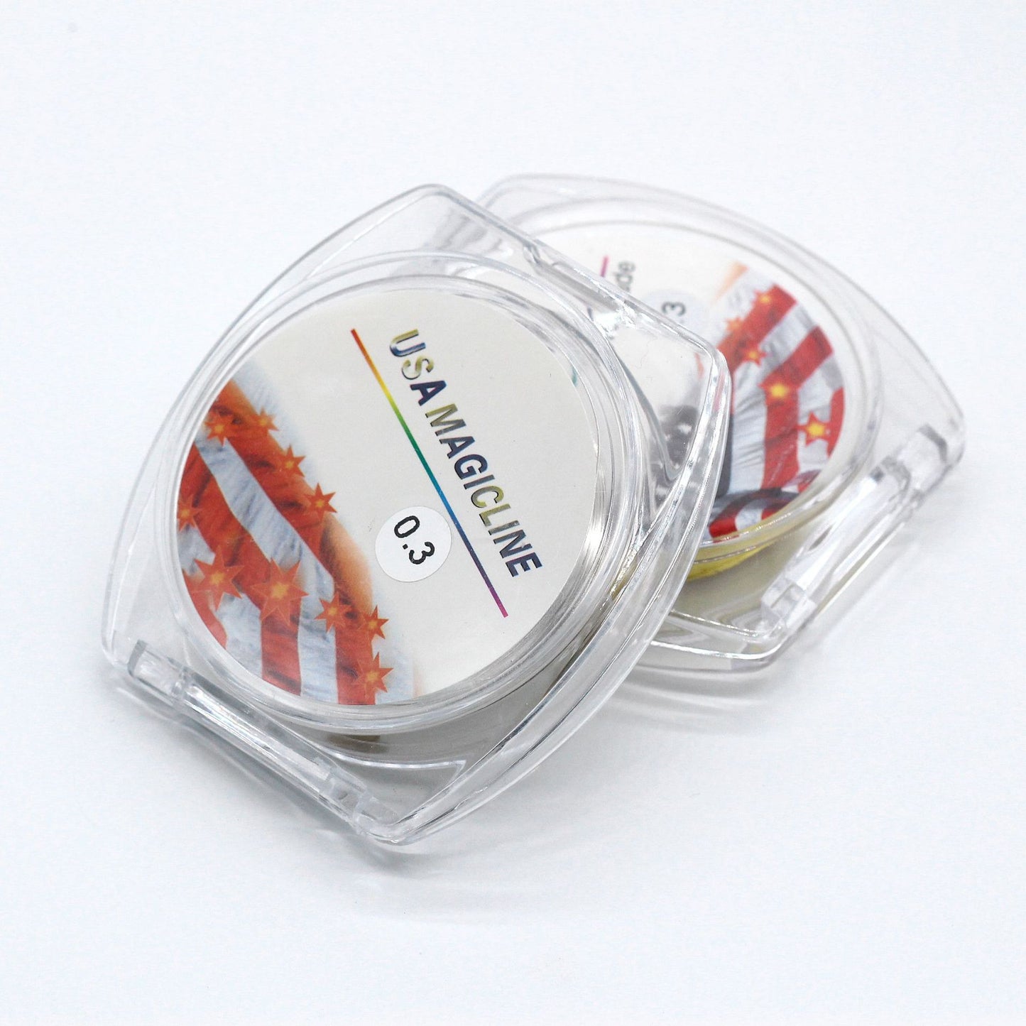 2 Scroll Thin Half Soft Copper Wire 14K GF